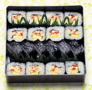 Thick rolled Crab Sushi for Gift