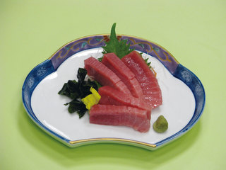 中肥鮪魚生魚片